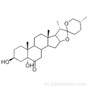 Spirostan-6-one, 3,5-dihidroxi -, (57185081,3b, 5a, 25R) - CAS 56786-63-1